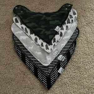 Copper Pearl boy bib bundle